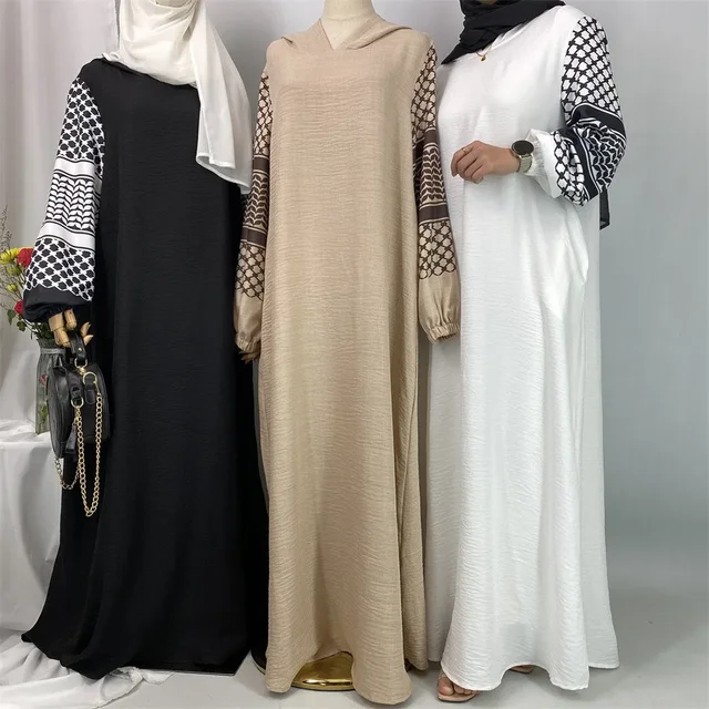Robe musulmane à capuche pour femmes, Abayas du Ramadan, Kaftan turc, Jalabiya islamique, Robe modeste, Kebaya de Dubaï, Djellaba de l'Aïd, Mode 2025