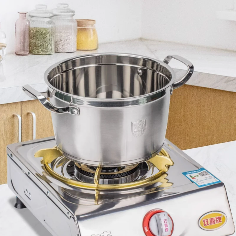 Thickened Stainless Steel Panel Gas Single Stoves Desktop Gas Stove Household Natural Gas Cooktop Energy-saving Single-eye Stove 2