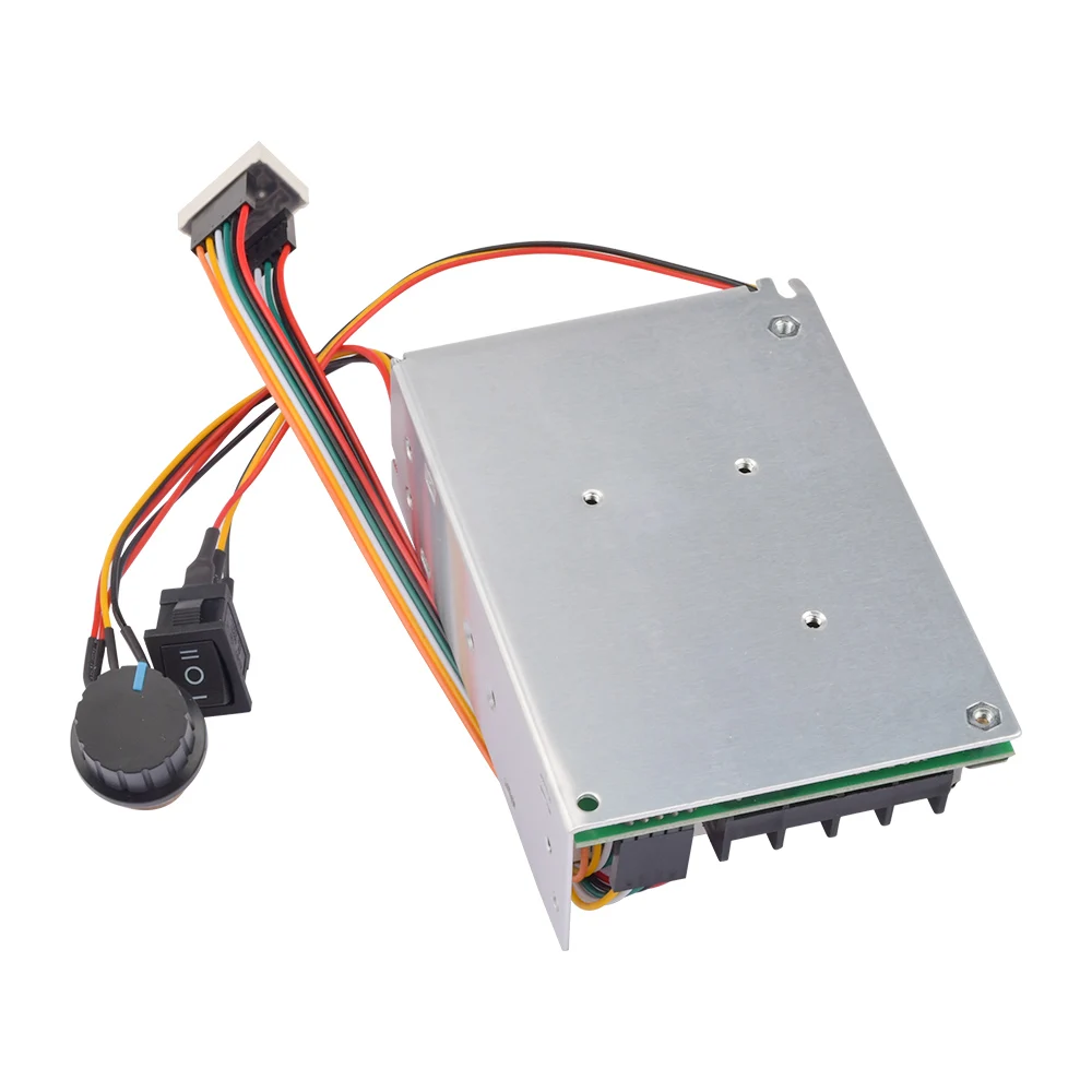 New 40A Digital Display Two-way DC Motor Speed Controller 0- Adjustable DC 10V-55V PWM 12V 24V 48V 2000W MAX 60A Reversible
