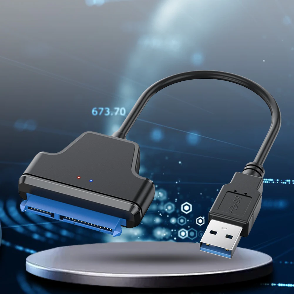 USB to SATA USB 3.0 케이블, USB 3.0 C 타입 외장 하드 드라이브, 직렬 20 cm, 50cm SATA 변환기, 2.5 인치 태블릿 SSD용