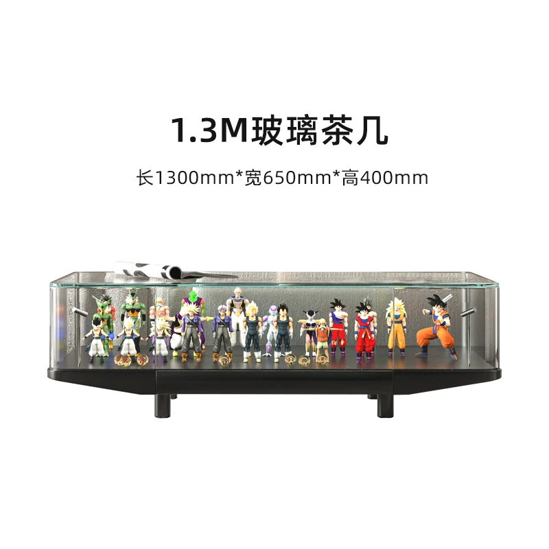 

1Minimalist Lego Hand-Made Tea Table Light Luxury with Light Display Storage Internet Celebrity Ins