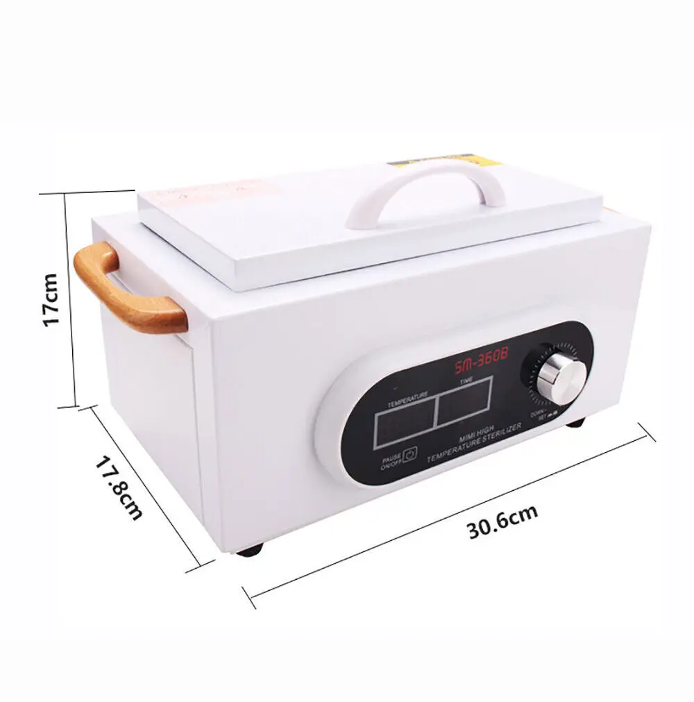 High Temperature Tool Sterilizer Dental Surgical Knife Nail Tool Disinfection and Sterilization Cabinet Suitable for BeautySalon