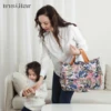Insular Fashion Baby Diaper Changing Bag Cheap Nappy Stroller Bag For Mommy And Baby Convenient Mummy Bag 5