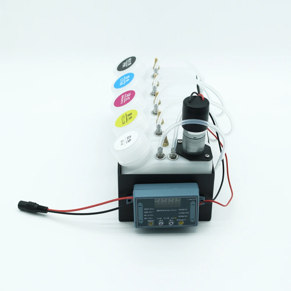 250ML DTF CISS Ink System Convert DIY Kit White Ink Tank Shake For Epson L18050 L8050 ET8550 XP15000 L1800 L805 System