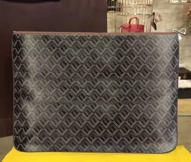 tote bag Clutch Bags Women's bag Highest quality Envelope package documents Toiletry Pouch Protection Makeup Leather Cosmetic - Image 3