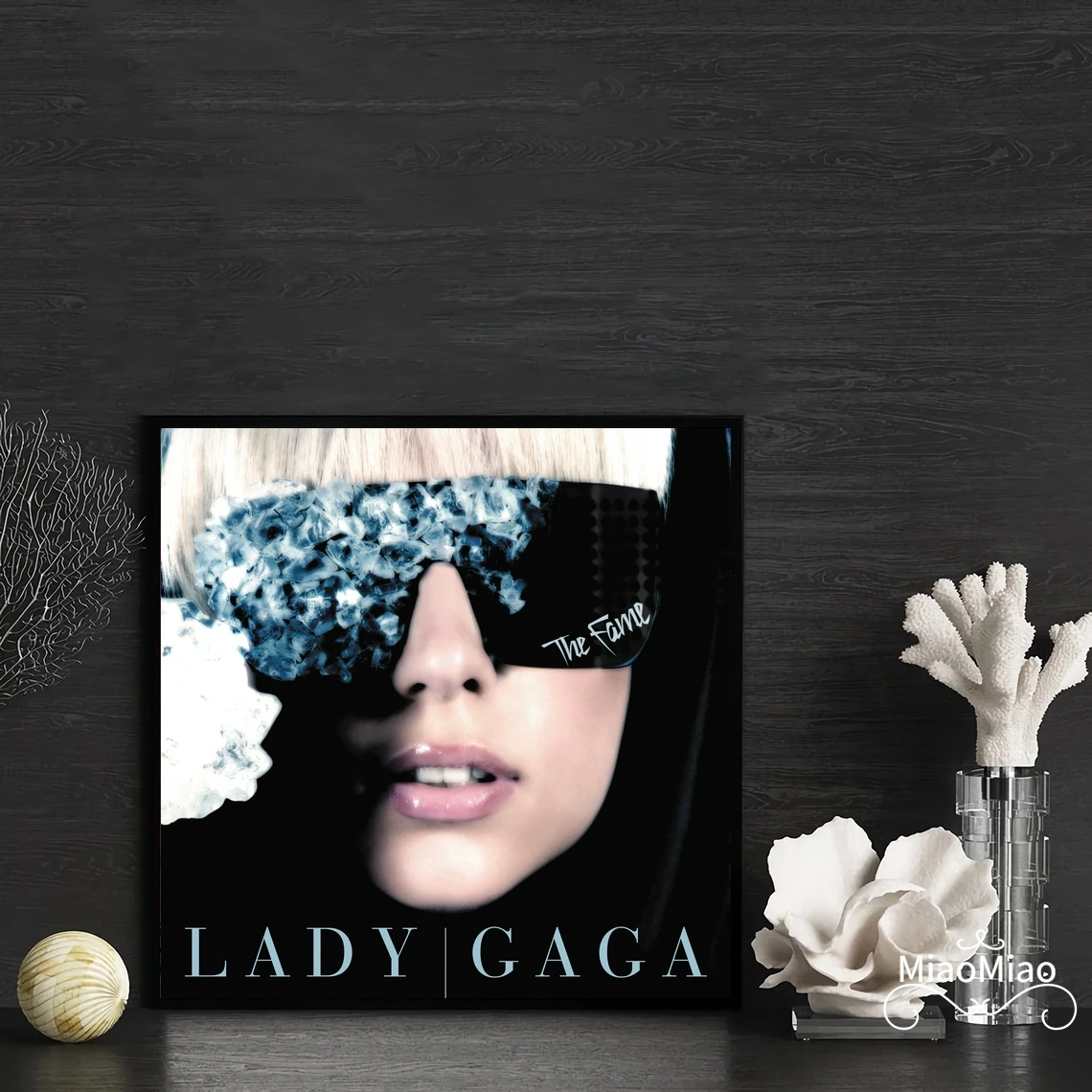 

Постер с изображением музыкального альбома Lady Gaga The Fame, холст, Художественная печать, домашний декор, настенная живопись (без рамки)