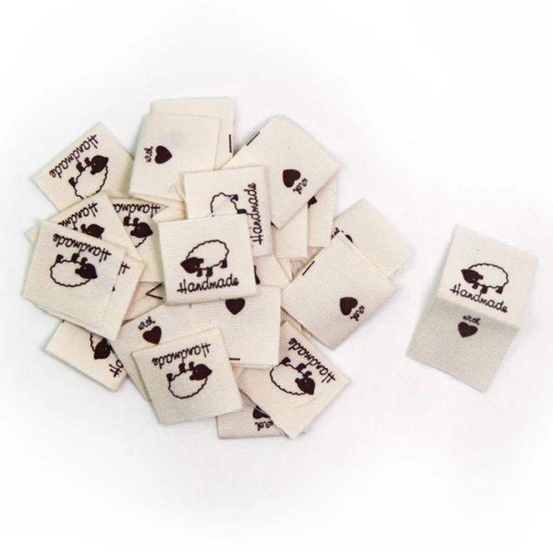 Cloth Garment Labels Cartoon Sheep Shape Sewing Accessories