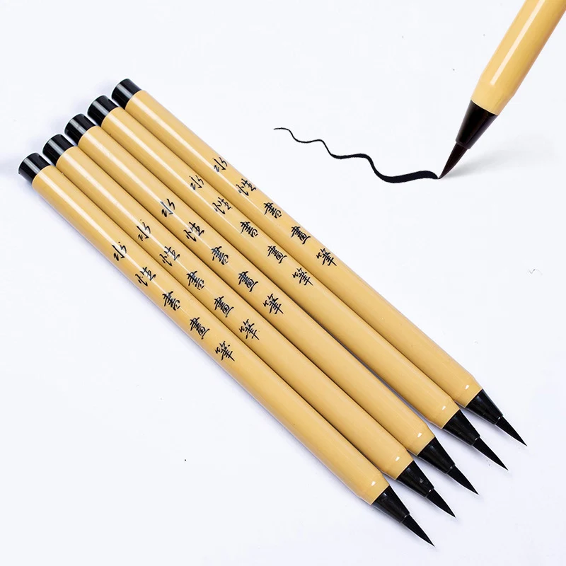 Calligraphy Brush Soft Headed Inkable Xiaokai 1 Pc