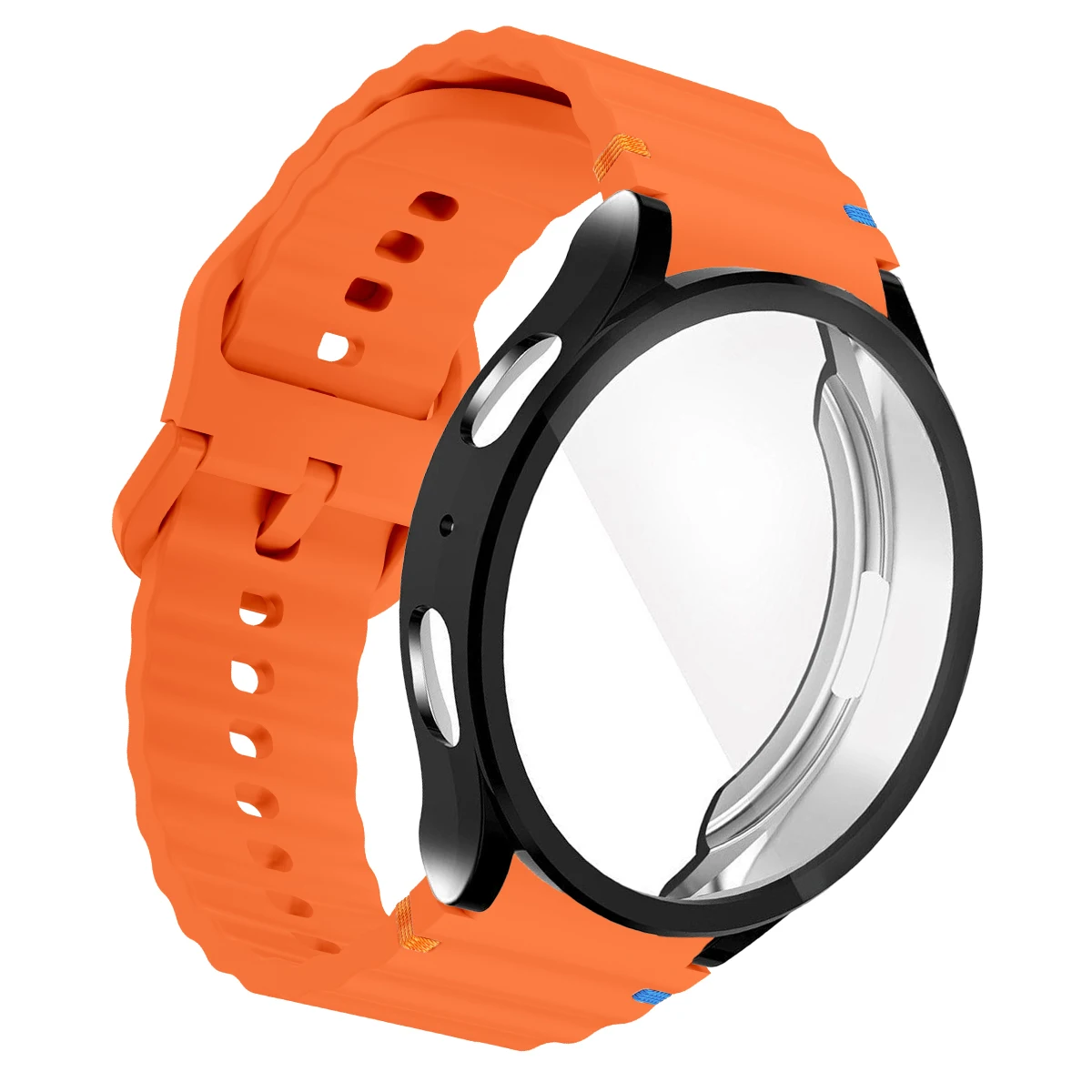 Sports Strap with Soft Silicone Bracelet and TPU Protective Cover