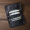 JLFGPJ Hand Painted Vegetable Tanned Top Layer Cattle Pickup Bag For Men Portable Retro Minimalist Genuine Leather Wallet 5