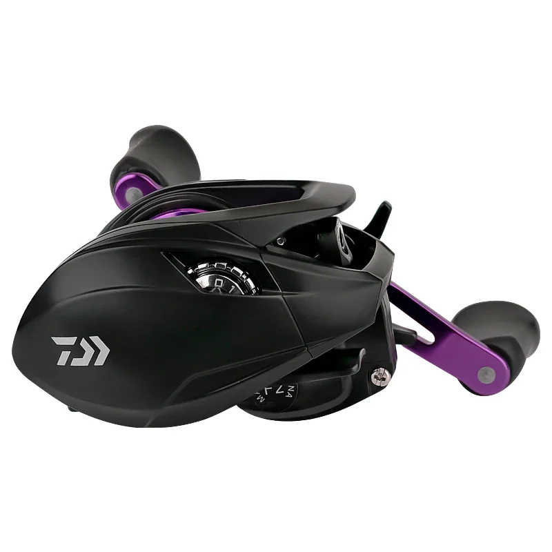 Daiwa ベイトリール ブラック パープル 7.3 ダイワ PD106 US 2022 DAIWA PD106 Fishing Baitcasting Reel 7.3:1 High Speed 3