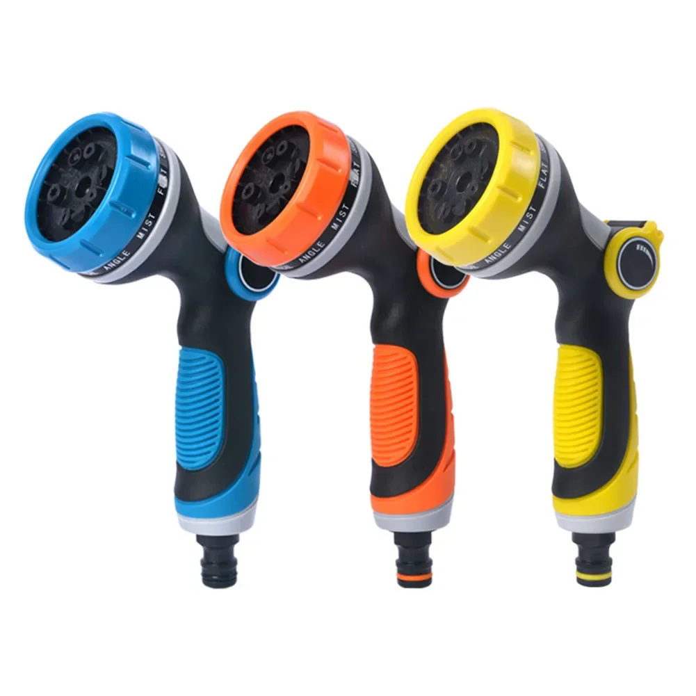 Garden Watering Water Gun Garden Watering Tool Vegetable Sprinkler Multi Function Sprayer Hose Nozzle MultiColor