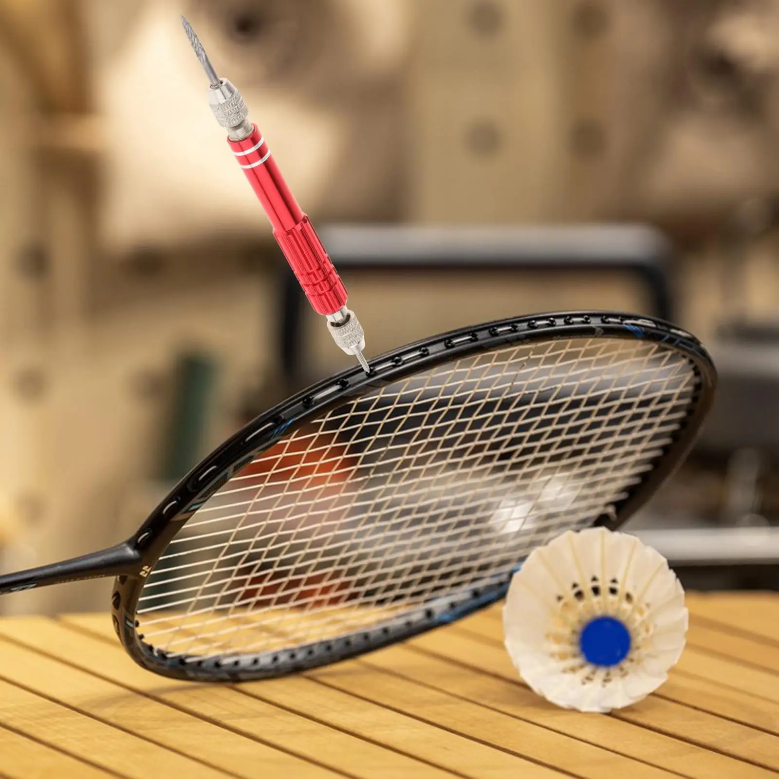Parts Of Badminton Racket And Shuttlecock