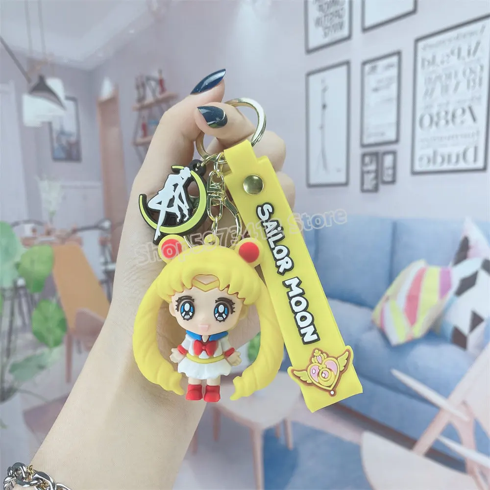 みるきぃ様確認用イニシャル入 光る蝶と黒猫のキーホルダー☆