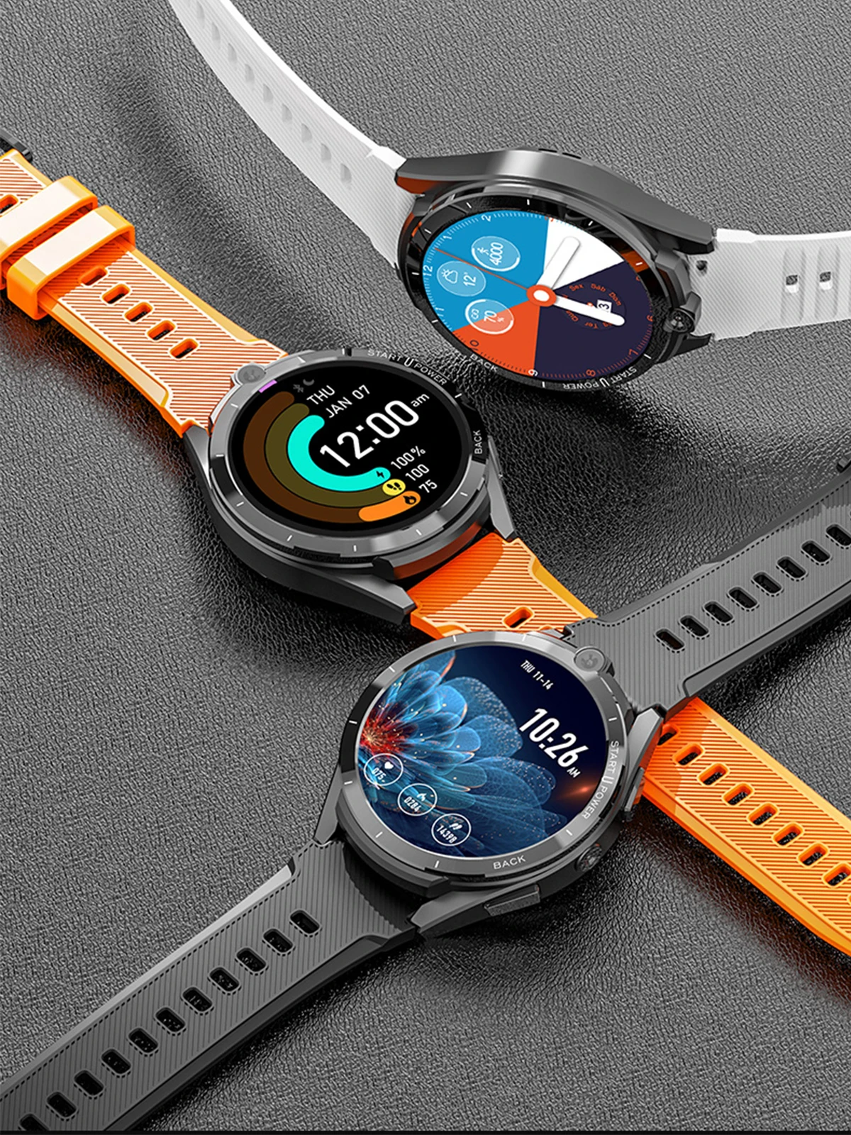 LEMFO LEM16 4G Smart Watch Men GPS 8 Core 6G 128G LEM16 Smartwatch Android 11 SIM Card WiFi 8MP Camera 900mAh 1.6 Inch 400 400