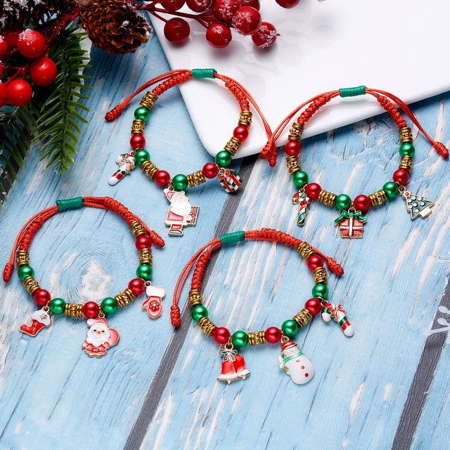 Christmas bracelets, bangles & beads – Trudy's charms 'n beads