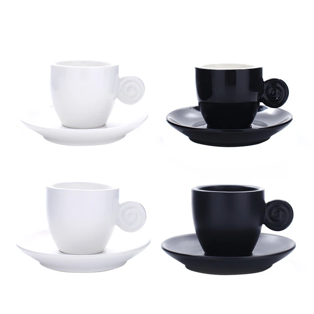 Juego de 2 tazas café de 90ml Belize