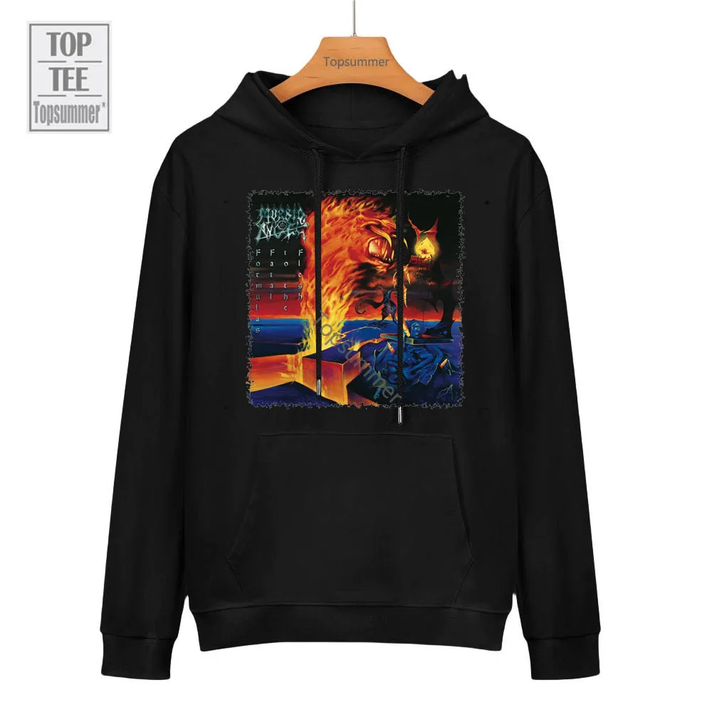 

Свитшот женский с графическим принтом, свободная уличная одежда с надписью «Формула Фатальный для тела», с альбомом «Morbid Angel Tour»