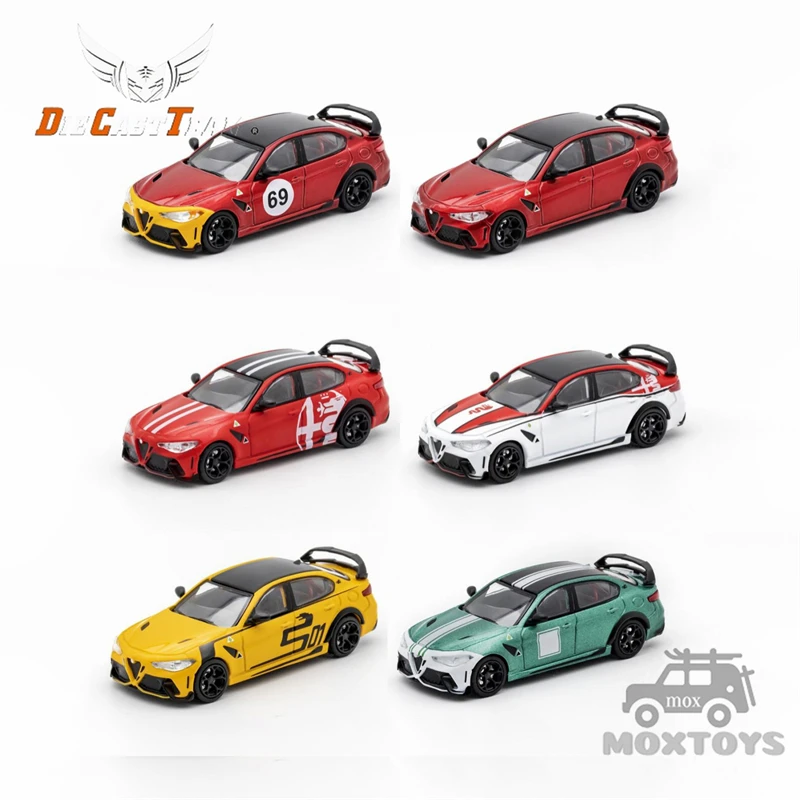 DCT 1:64 Alfa Romeo Джулия GTAm LHD литая модель автомобиля
