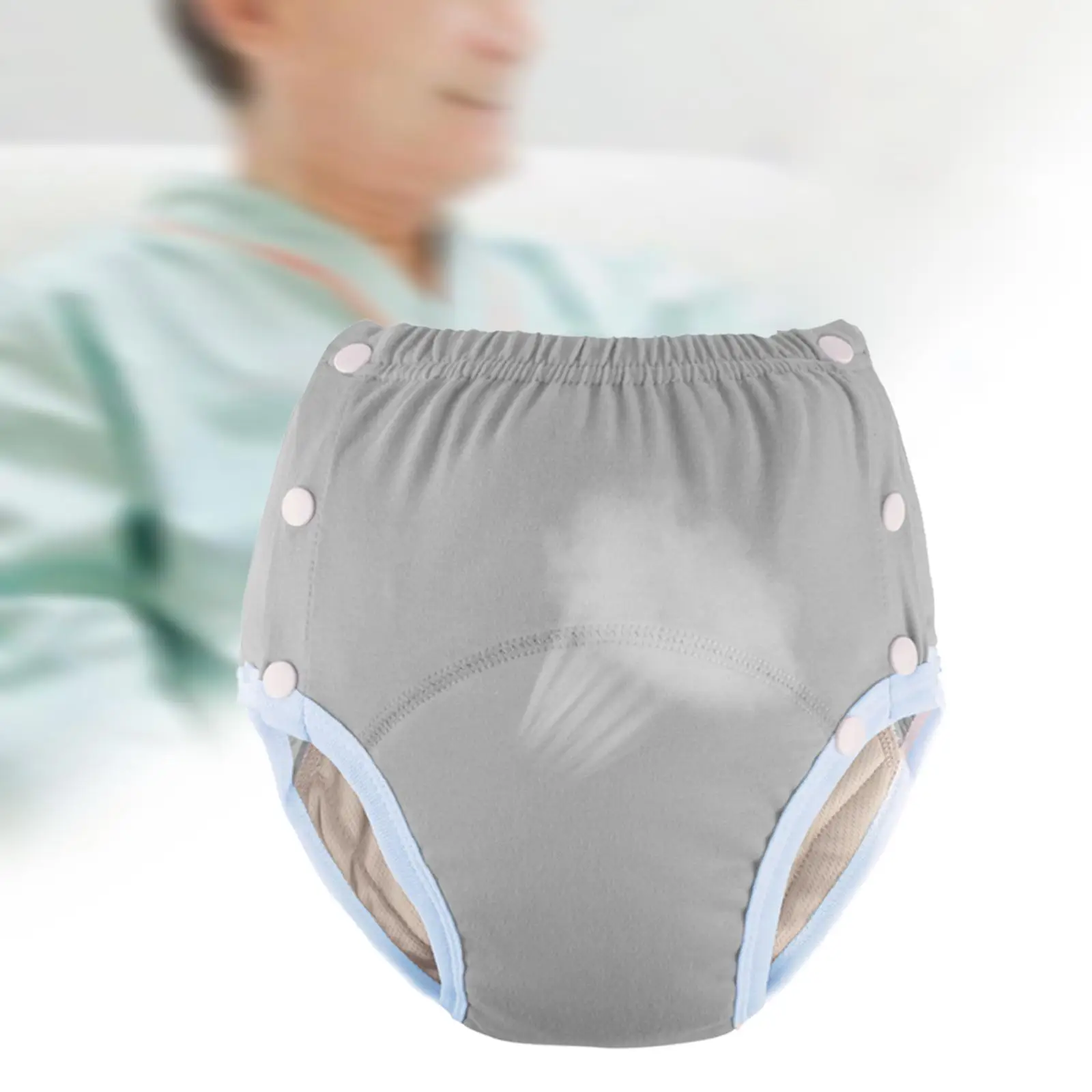 Reusable Diapers Adult Cloth Diaper Washable Nappy Cover Incontinence Underwear Leak Proof Waterproof Adult Cloth Diaper Waist 66-100cm