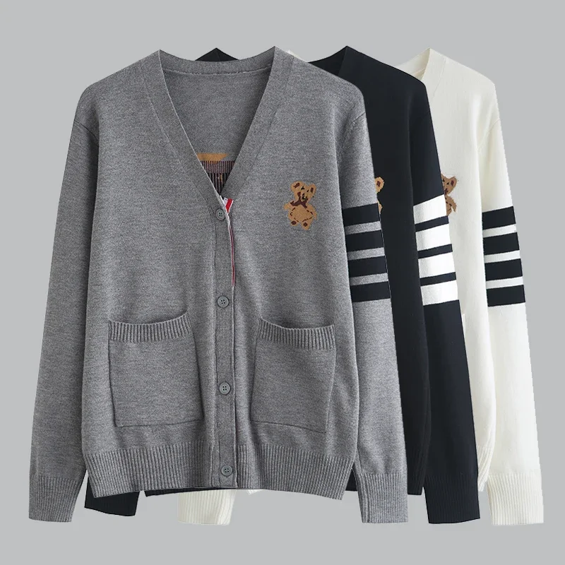 

Sweater Korean Fashion 2022 Cardigan Y2k Women Tops Autumn Winter Sweaters Clothes Kawaii Long Sleeve Grunge Fairy Knit Clothing