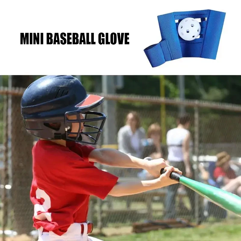 Baseball Training Catching Gloves Comfortable Two Finger Mesh Softball Glove Catch Golf Practice Ball Games Training Equipment