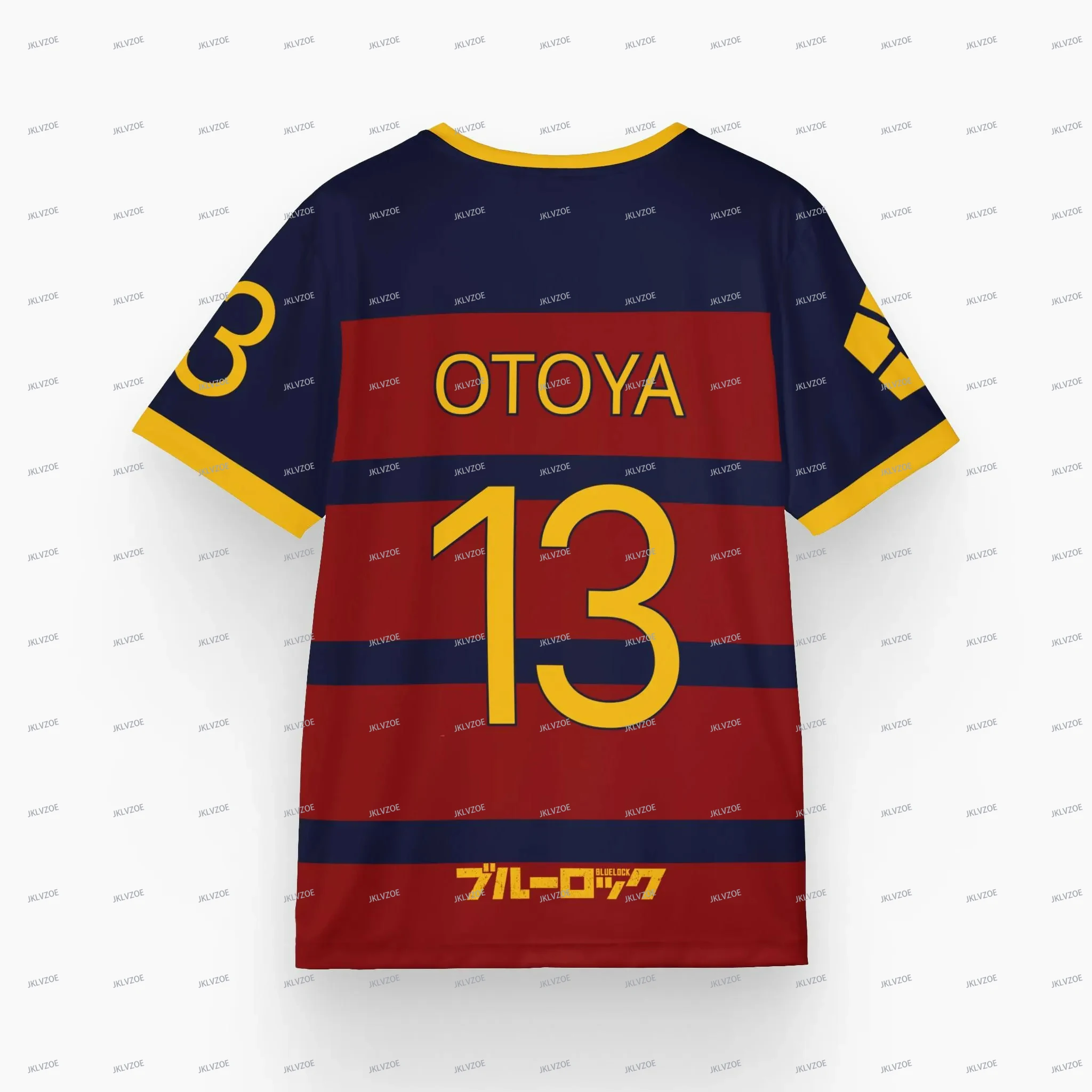 Blue Lock FC Barcha Football Jersey Meguru Bachira Cosplay T-shirt Daily Fashion Women's Men's Oversized Streetwear 2