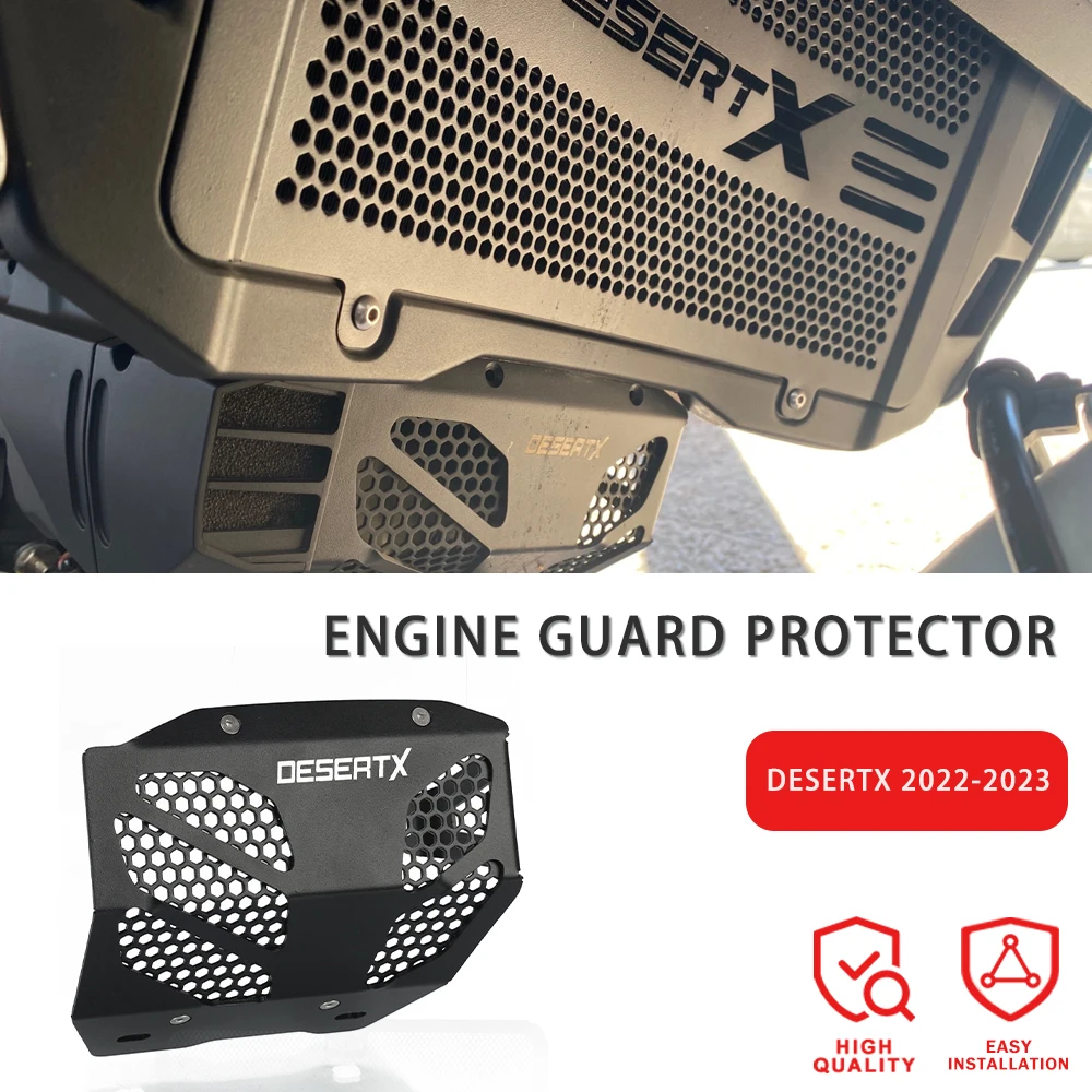 

NEW Motorcycle For Ducati DesertX Accessories Engine Guard Protector Desert-X Desert X 2022-2023 Front Engine Shield Protection