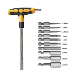 Enhanced Screwdriver Set with Multiple Head Types (Hexagonal 11Pcs Set)