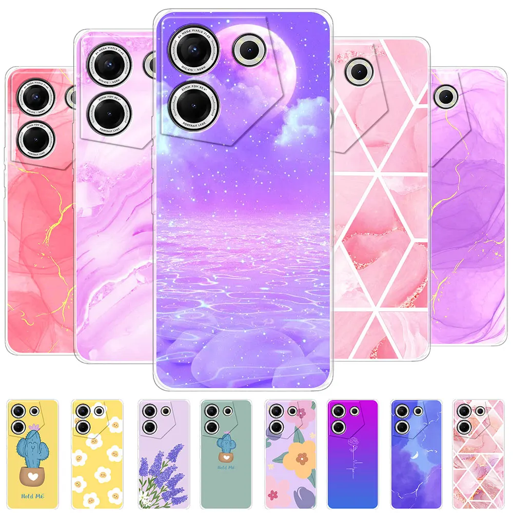 Per Tecno Camon 20 Pro 5G Custodia Per Telefono O Tecno Camon 20 Cover Clear Soft Silicone Protect Coque Per Tecno Camon 20 Pro Funda