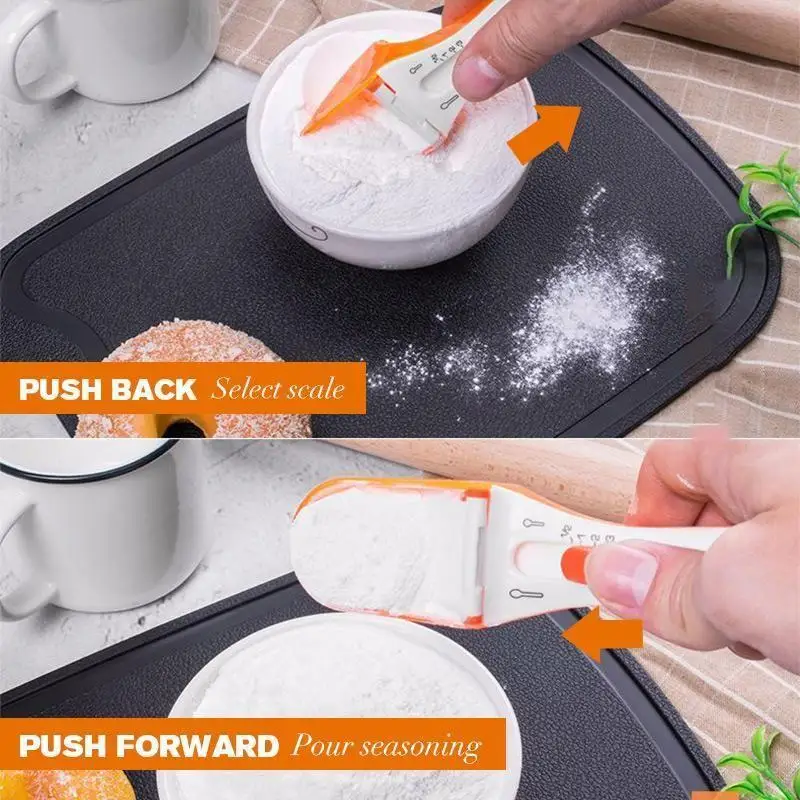 Large Scale Measuring Spoon Seasoning Tools Food Flour Spoon Scale For Baking Cooking Milk Coffee Kitchen Tool Accessories