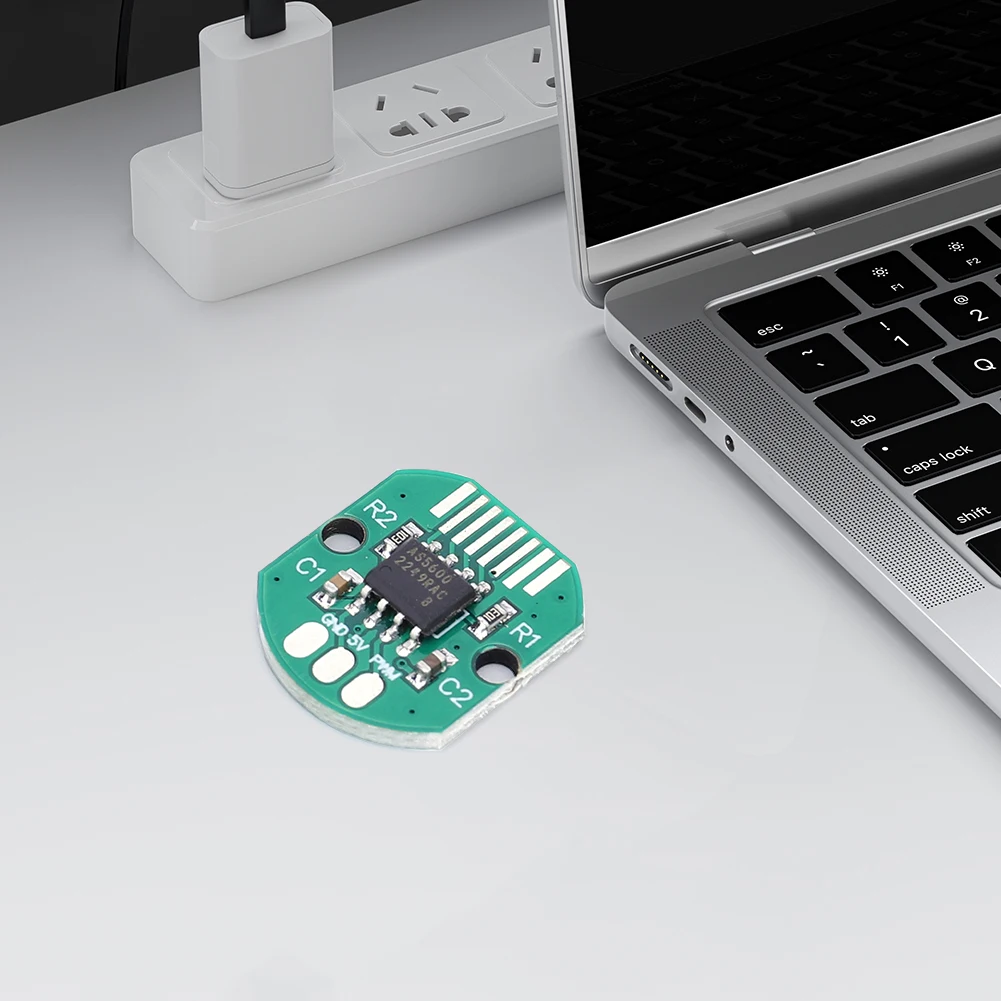 AS5600 Magnetic Induction Angle Measurement Sensor Module High Precision 12-Bit Magnetic Rotary Encoder PWM I2C Interface