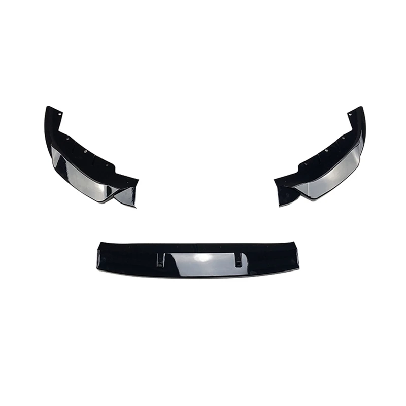 

3PCS Front Bumper Lip Splitter Kit Diffuser Spoiler For -BMW 5 Series G30 G31 Late Stage 2021 2022 520I 525I 530I