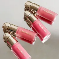 Rare beauté nouveaux couleurs grâce foi liquide fard à joues crème hydratant durable bonne espoir croire joie reconnaissant chanceux brillant à lèvres maquillage 2