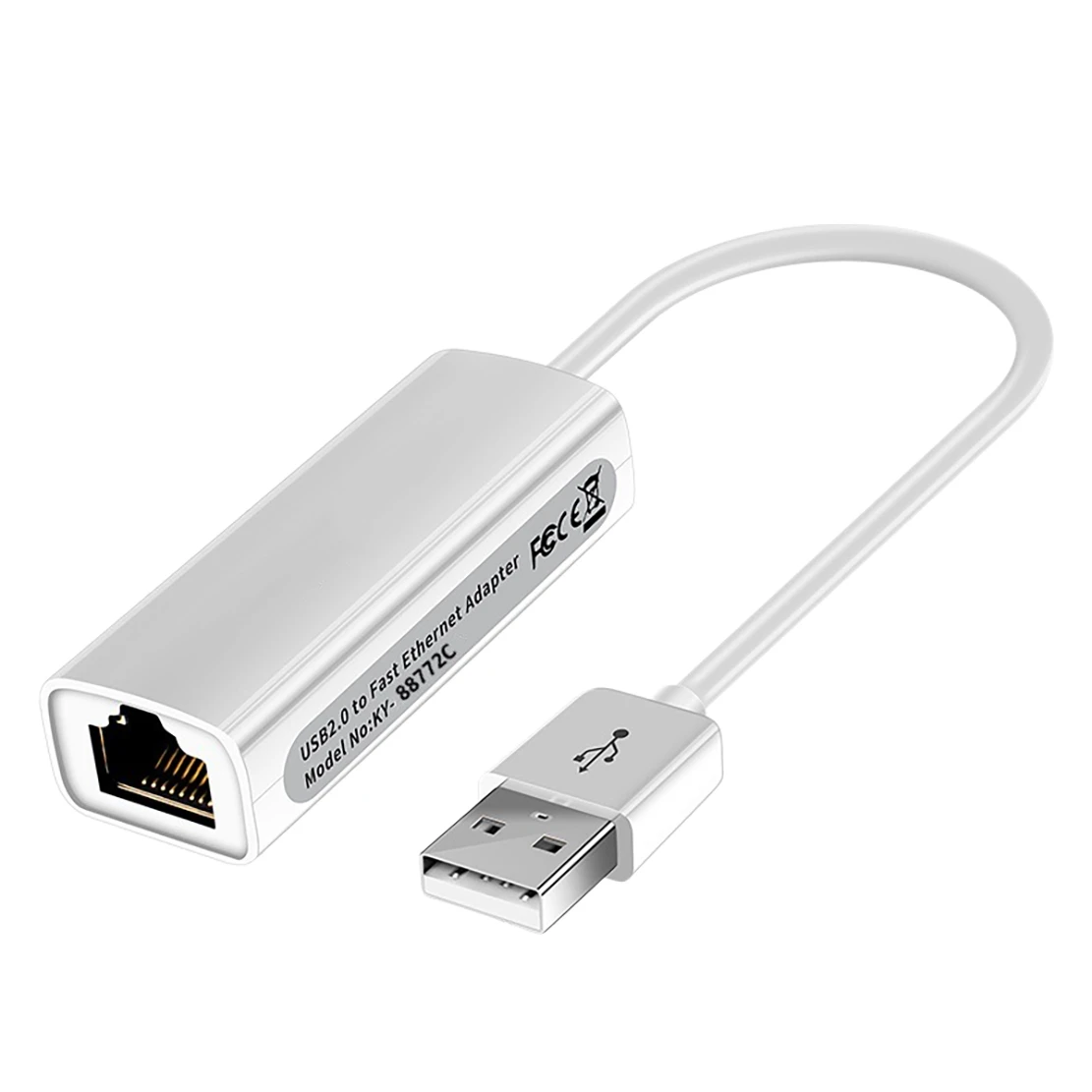 

Кабель-адаптер USB2.0 20 см AX88772C Ethernet LAN для Win95