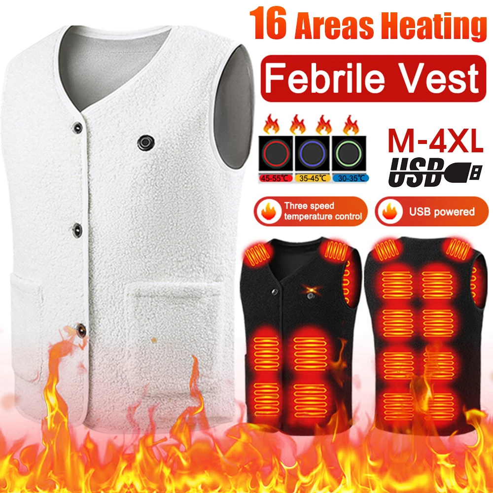 Coldproof Useful USB Heating Massage Vest Male Men Heating Waistcoat  Intelligent Thermostat for Parents - AliExpress