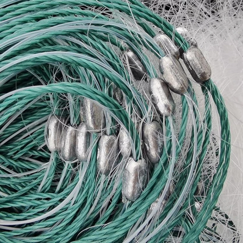 Red de pesca de nailon de 100 metros, red de enmalle finlandesa de 3 capas  con flotador, trampa para pesca en Río, accesorios de pesca - AliExpress