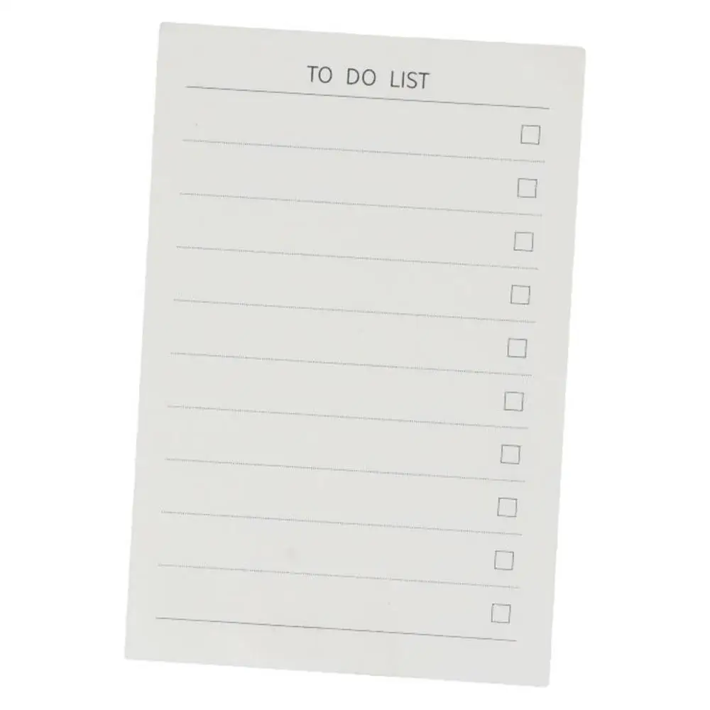 

4x6" Daily Checklist Keep Organized Notebook Notepad Things To Do Planner