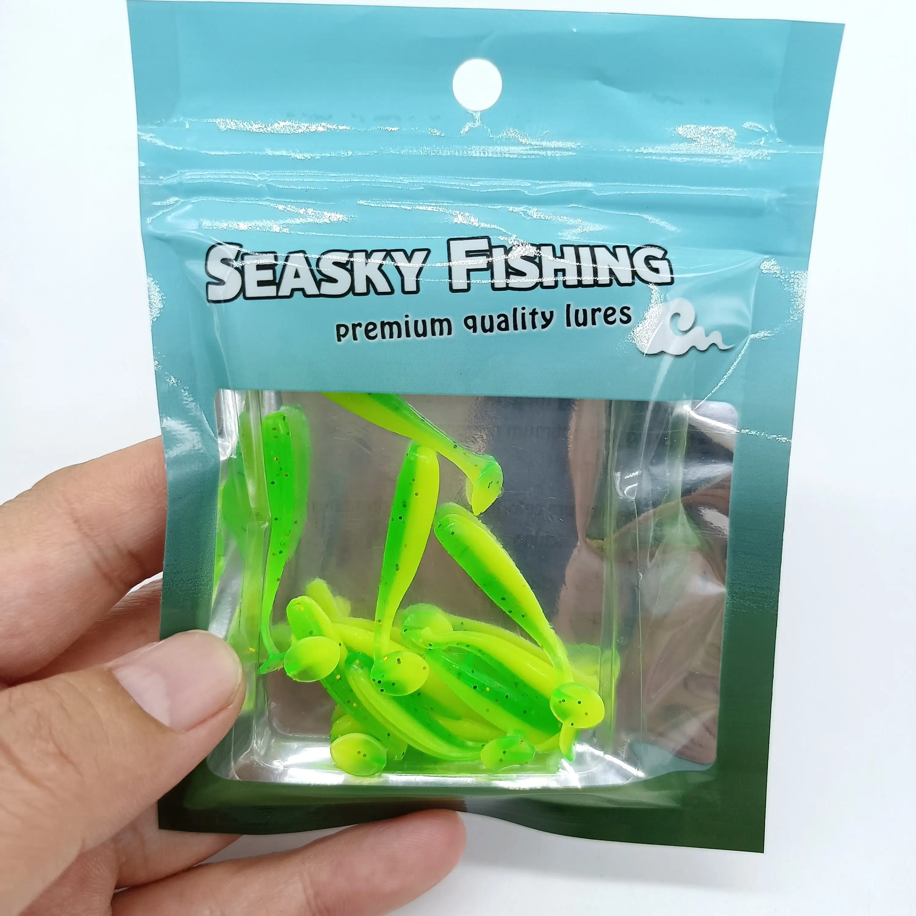 Micro Soft Fishing Lures 0.35g/35mm T-tail Worm Lure Small Artificial Bait Jig Wobblers Bass Pike Fishing Tackle 10PCS fishing lure