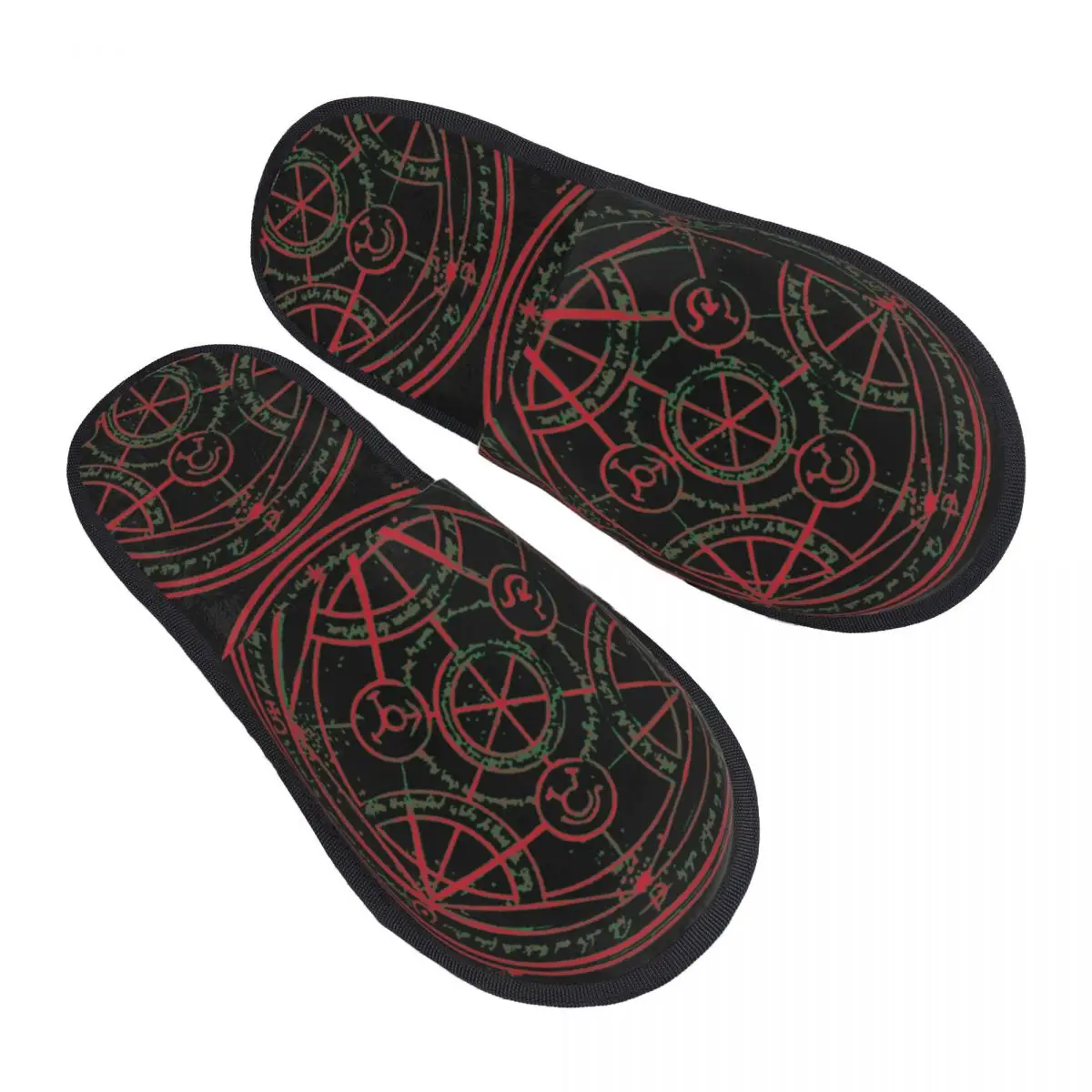 

Fullmetal Alchemist Anime Edward Elric 6 Homonculus 17 Graphic Non-slip Furry slippers Autumn and Winter Slippers High grade