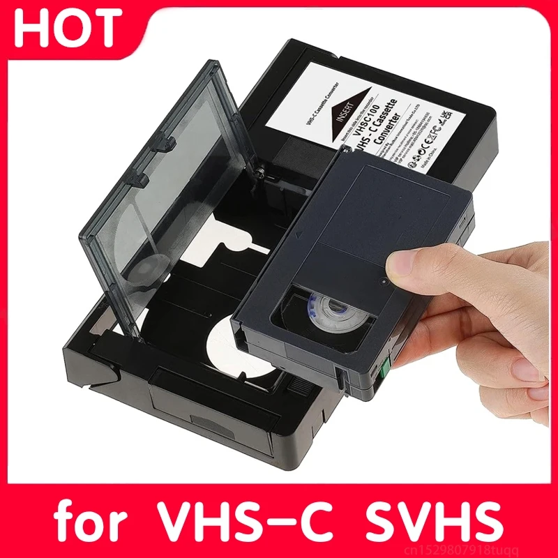 

for VHS-C SVHS Camcorders JVC RCA Panasonic Motorized VHS Cassette Adapter Not for 8mm/MiniDV/Hi8 VHS-C Cassette Adapter