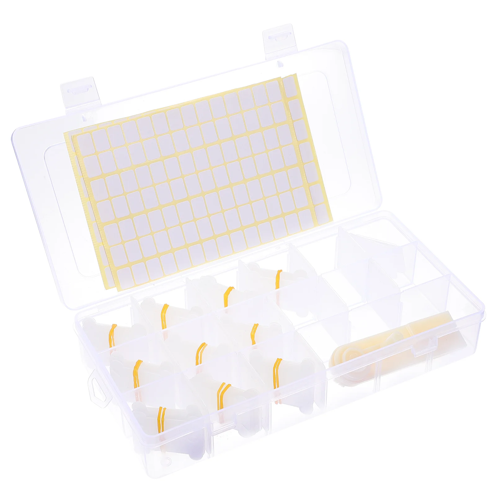 

Embroidery Thread Storage Set Plastic Bobbins Winders Cross Stitch Stickers Case DIY Organizer Winding Board