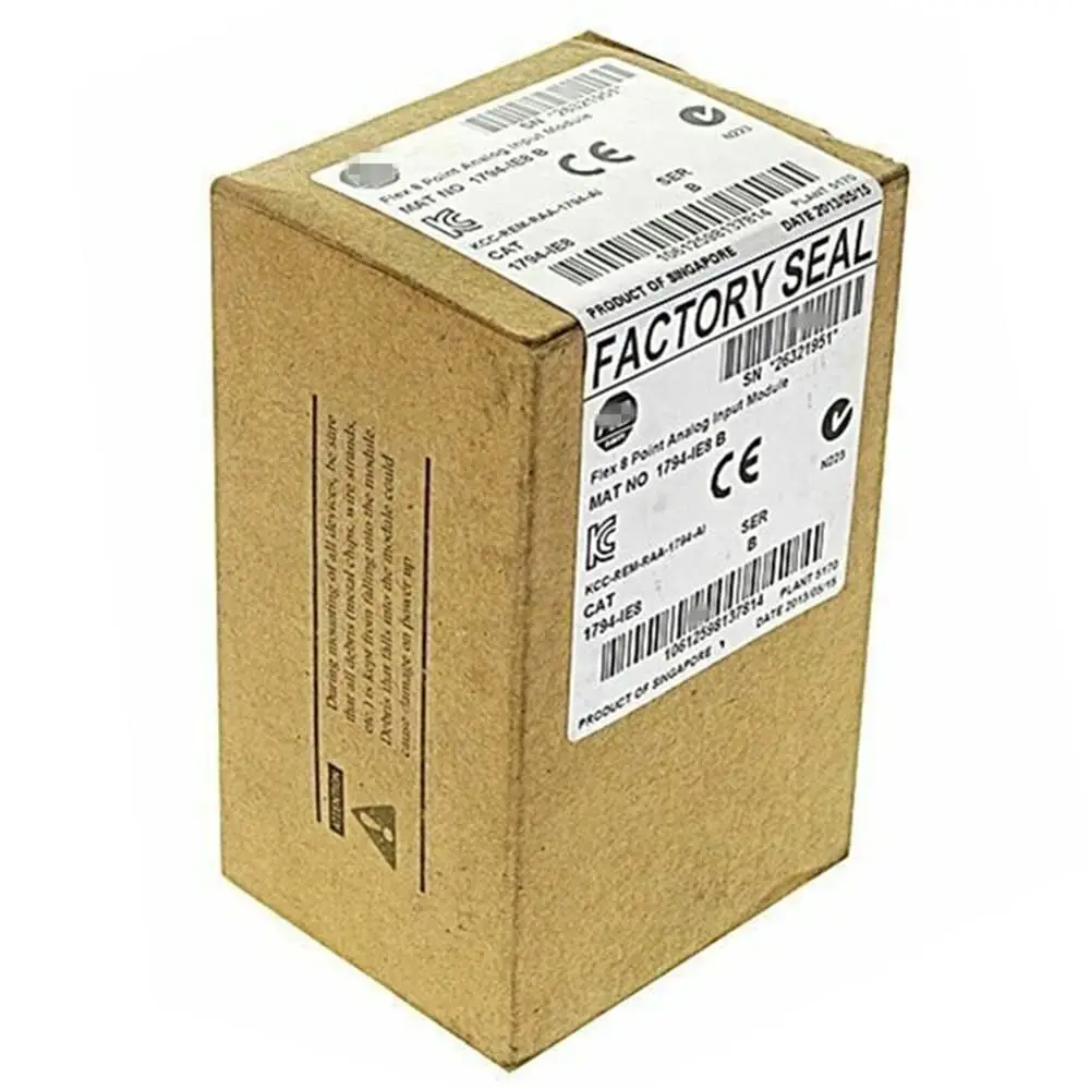 

NEW Sealed Allen Bradley 1794-IE8 / B AB Flex 8 Point Analog Input Module