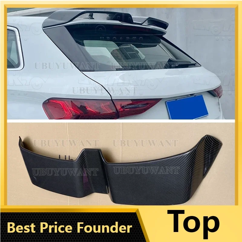 

Exterior Accessories Gloss Black RS 3 Style Rear Roof Spoiler For Audi A3 8Y Sportback RS 3 2021 2022 2023-2024