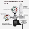 ZRDR DIY Aquarium CO2 Regulator Magnetic Solenoid Kit Check Valve Fish Tank Accessories CO2 Control System Reactor Generator Set 2