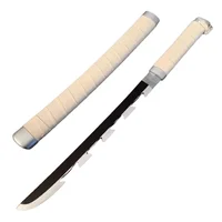 Demon Slayer Hashibira Inosuke Anime Cosplay 24inch Sword Katana Role Play Kimetsu no Yaiba 60cm Bamboo Model Weapon 1
