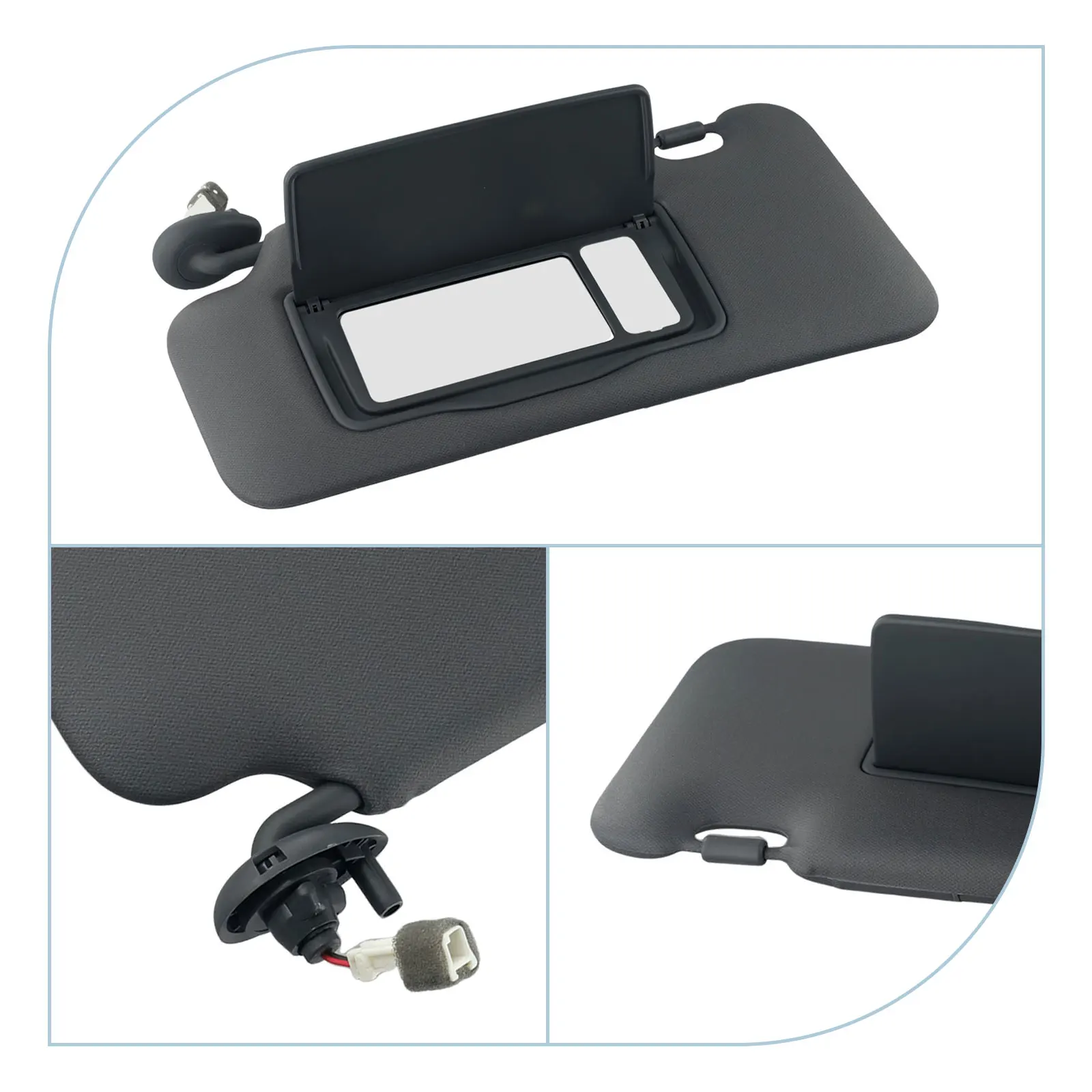 

Left Side Panel Sun Visor Plastic Switches 83280-t7w-a12za Accessories Car Truck Parts Direct Replacement Brand New