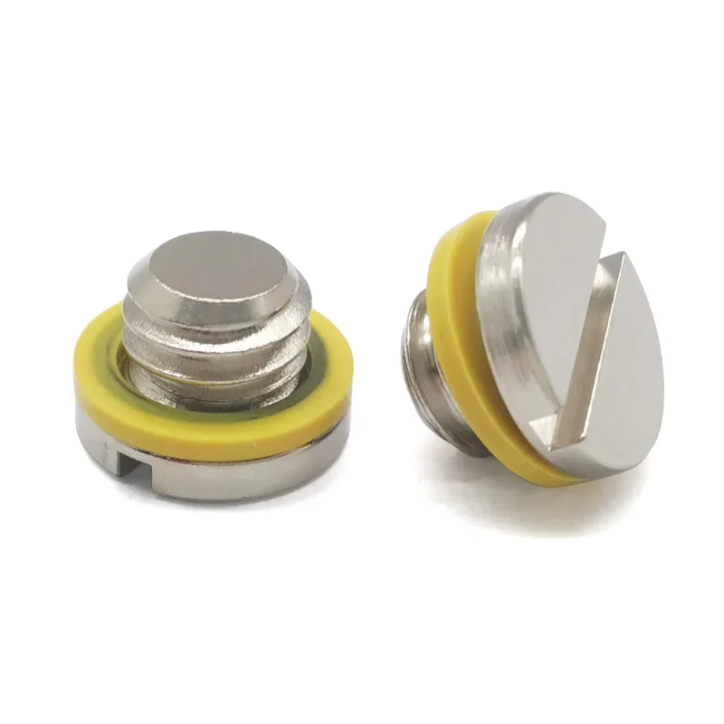 Marine Drain Plug Screw Kits 2 x 10-79953Q2 for Mercury MERCRUISER Replaces 10-79953A2 18-2244 22420 10-79953Q04 Outboard Engine Parts