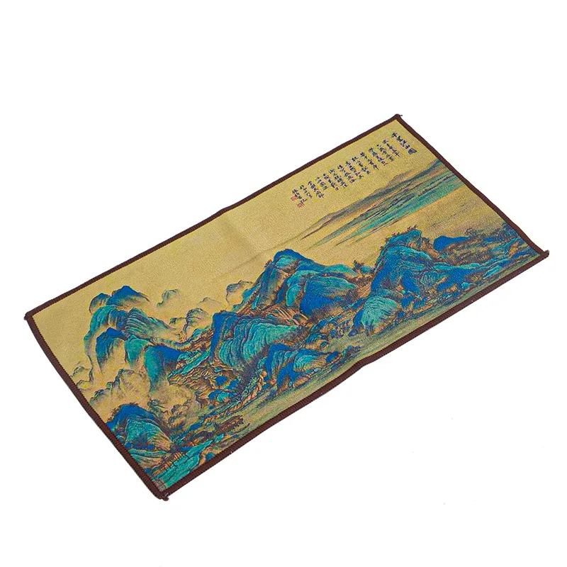 Multi-use Absorb Water Table Towel Wide Application Cotton Flax Creative Concise Style Tea Towel Tea Cloth for Decoratio tea towel