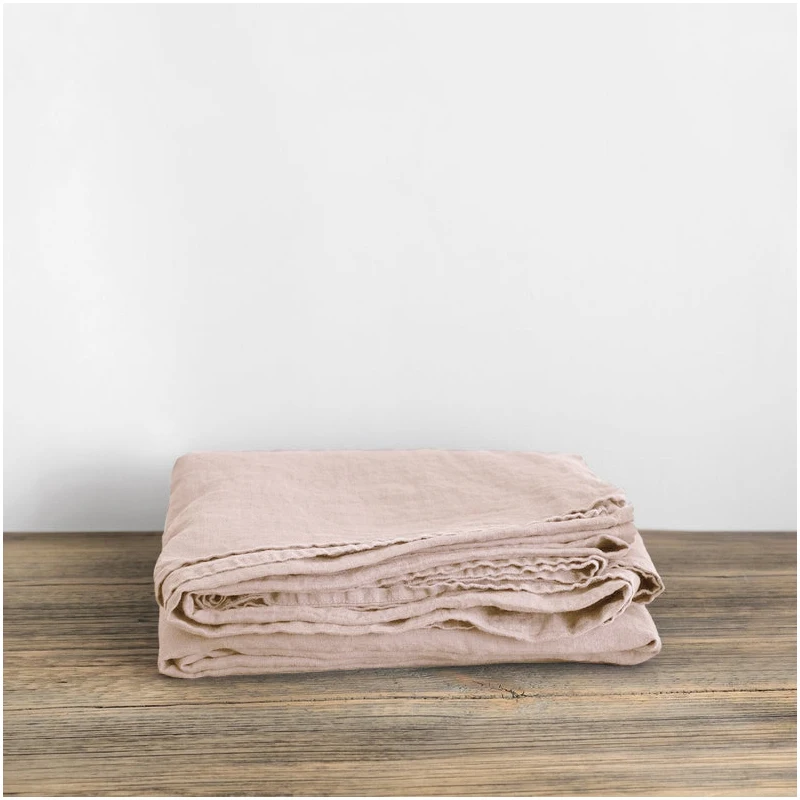 Pure Linen Flat Sheet, Soft Flax Bed Sheet Or Fitted Sheet with Elastic Band, Bedclothes Sheet for Single, Double, Full, Queen 5